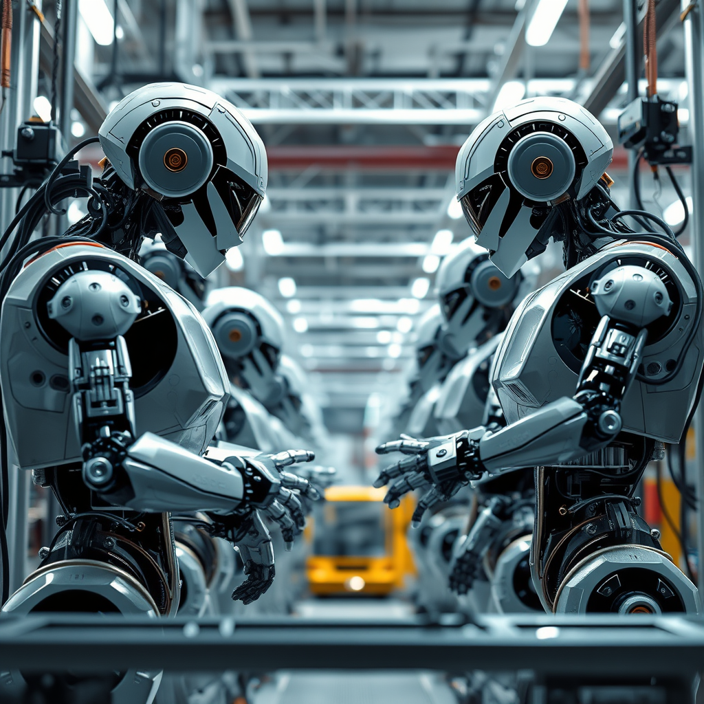 The Integration of Robots in Manufacturing
